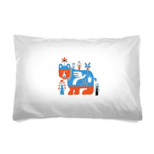 Forest Animals Pillow Case - Handmade to Order